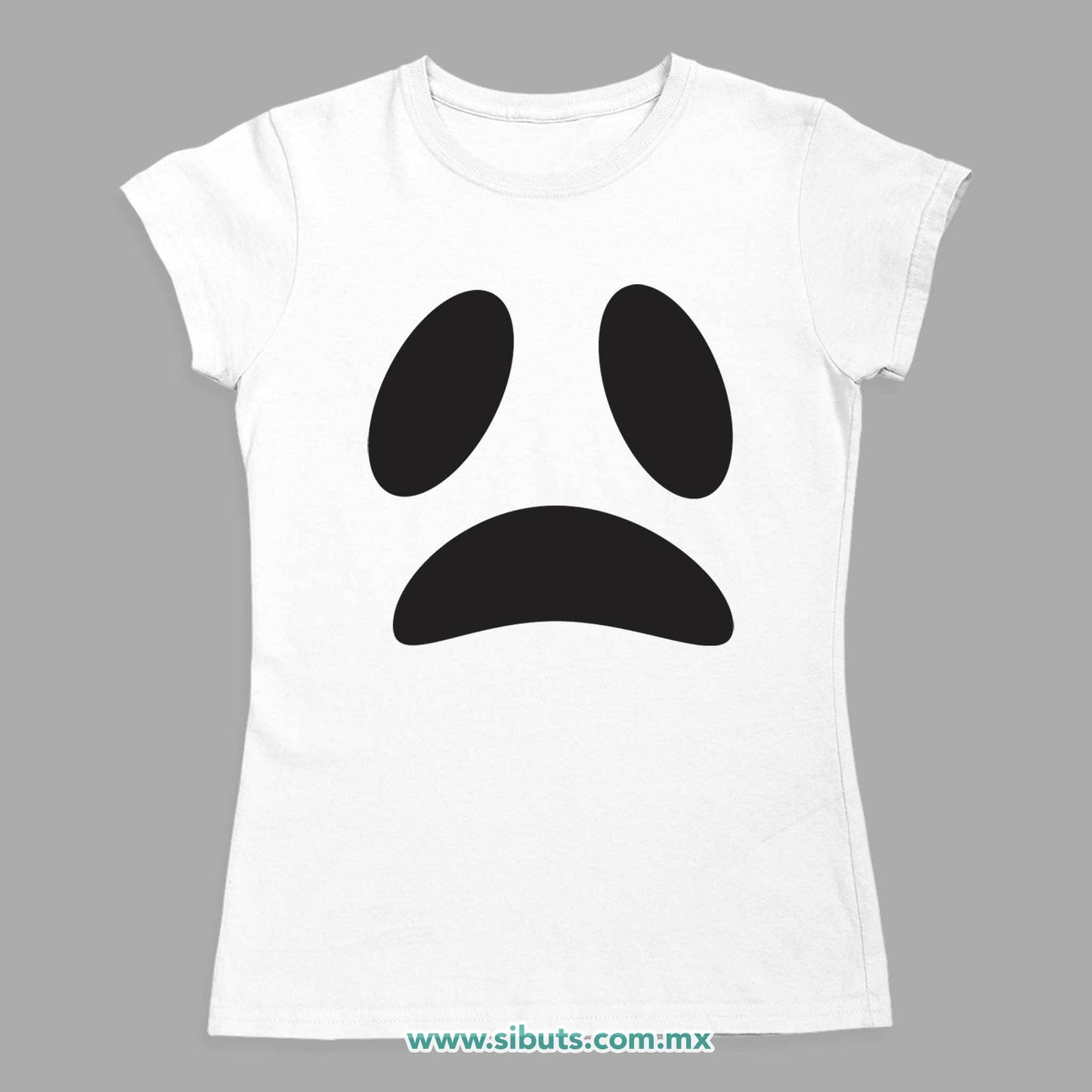 Playera Mujer Fantasma Triste