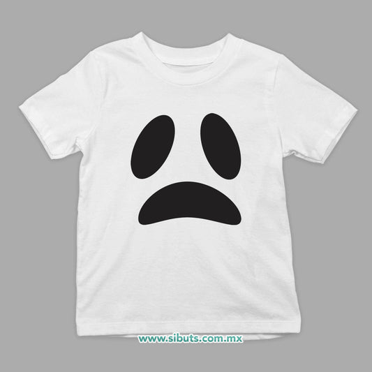 Playera Niño Fantasma Triste