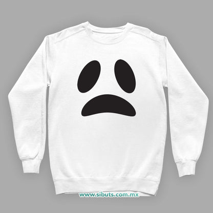 Sudadera Niño Cuello Redondo Fantasma Triste