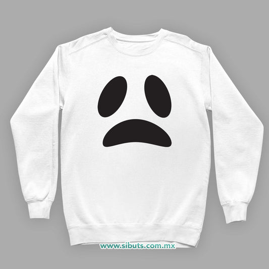 Sudadera Niño Cuello Redondo Fantasma Triste