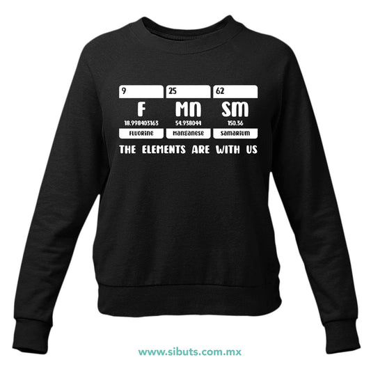 Sudadera Mujer Cuello Redondo Fórmula Feminista