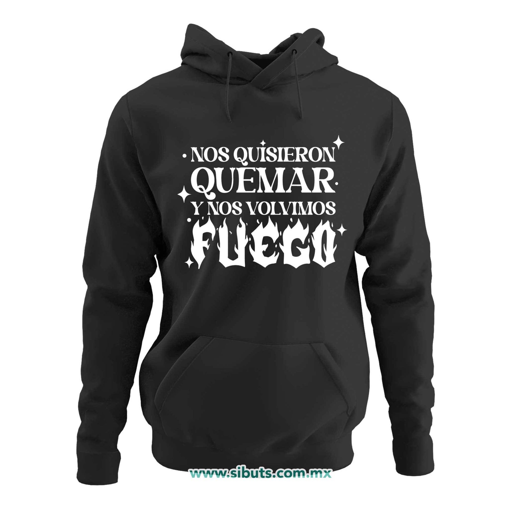 Sudadera Mujer Gorro Frase Feminista Nos Quisieron Quemar Y Nos Volvieron Fuego
