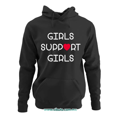 Sudadera Mujer Gorro Fórmula Girls Support Girls