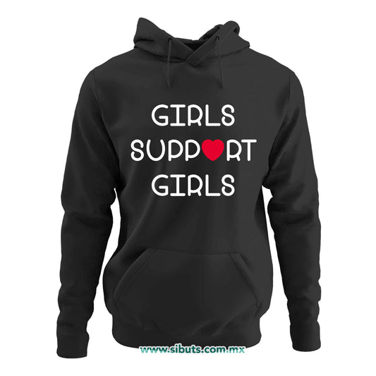 Sudadera Mujer Gorro Fórmula Girls Support Girls