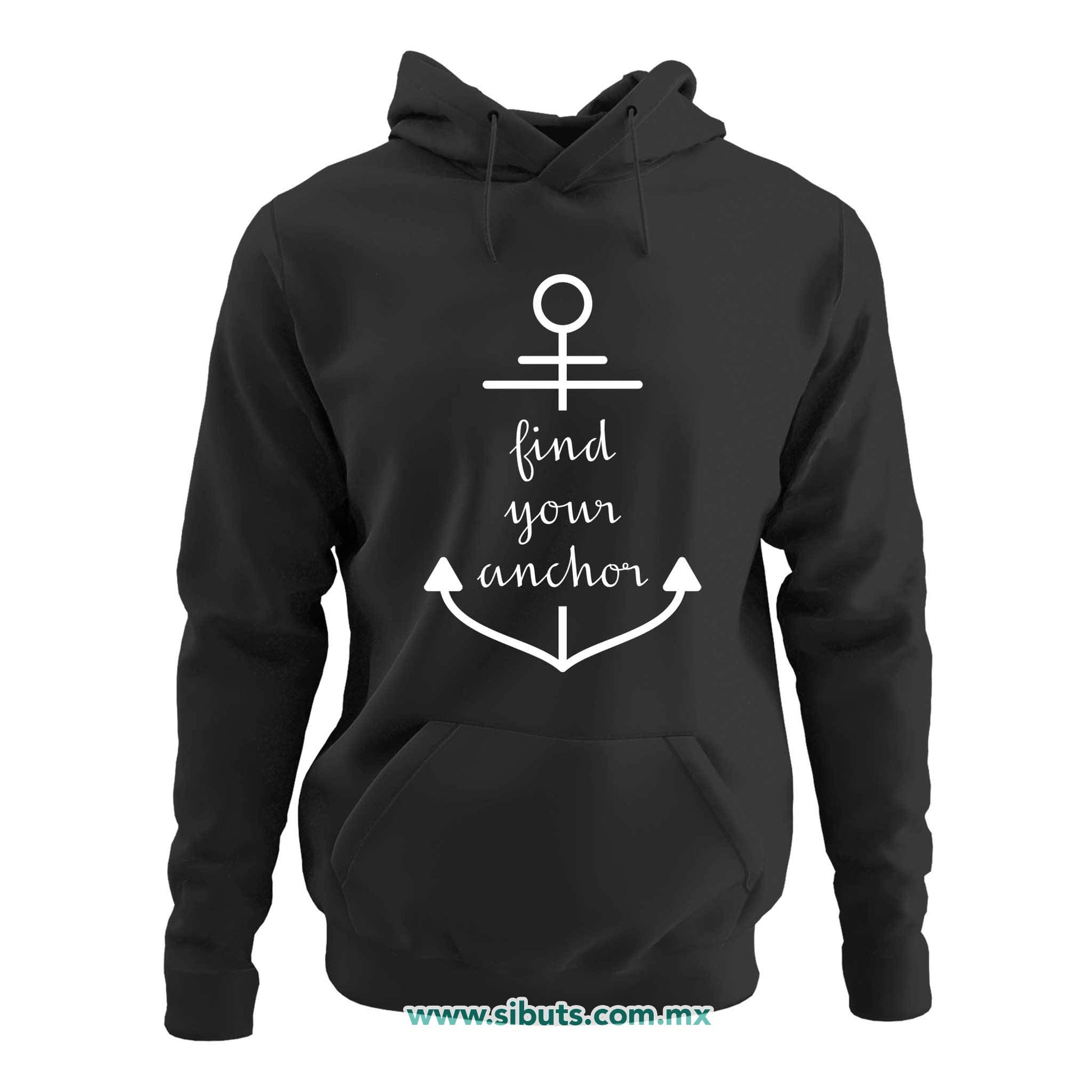 Sudadera Mujer Gorro Find Your Anchor