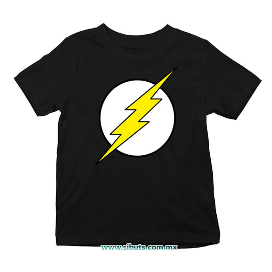 Playera Niño Símbolo Flash