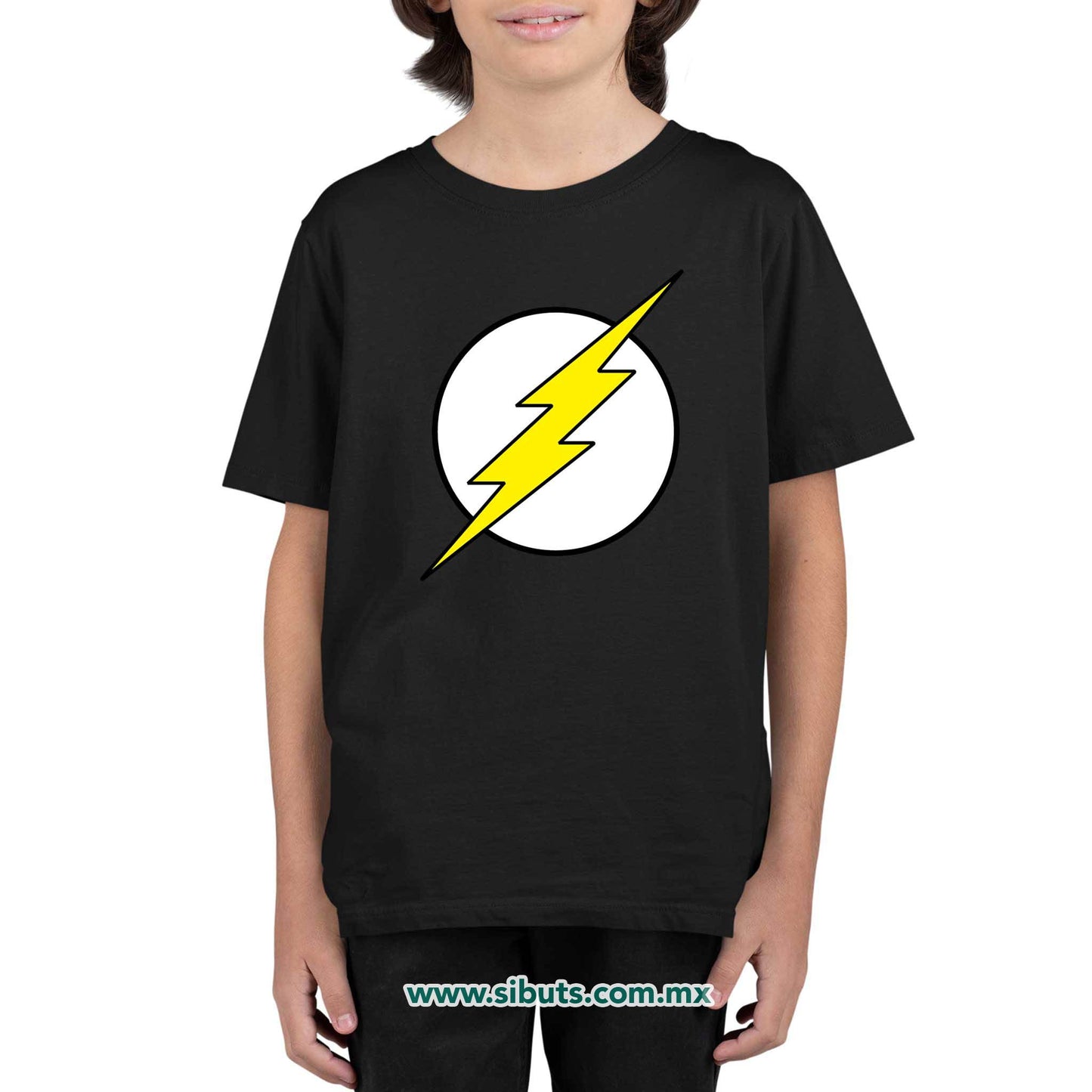 Playera Niño Símbolo Flash