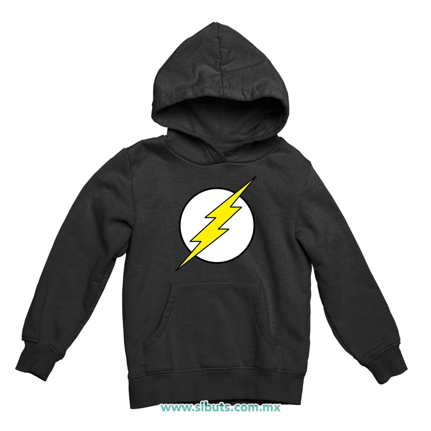 Sudadera Niño Gorro Símbolo Flash