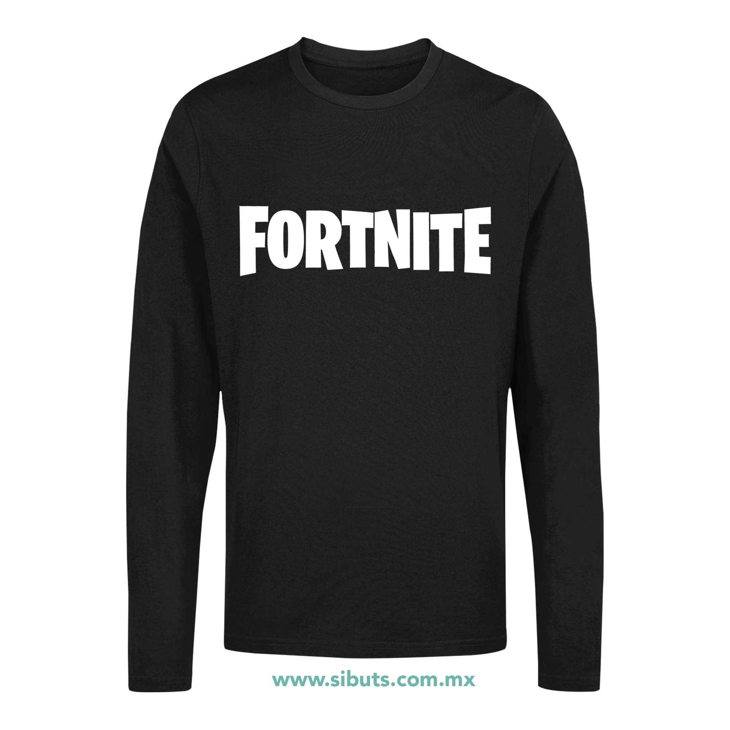 Playera Hombre Manga Larga Fortnite
