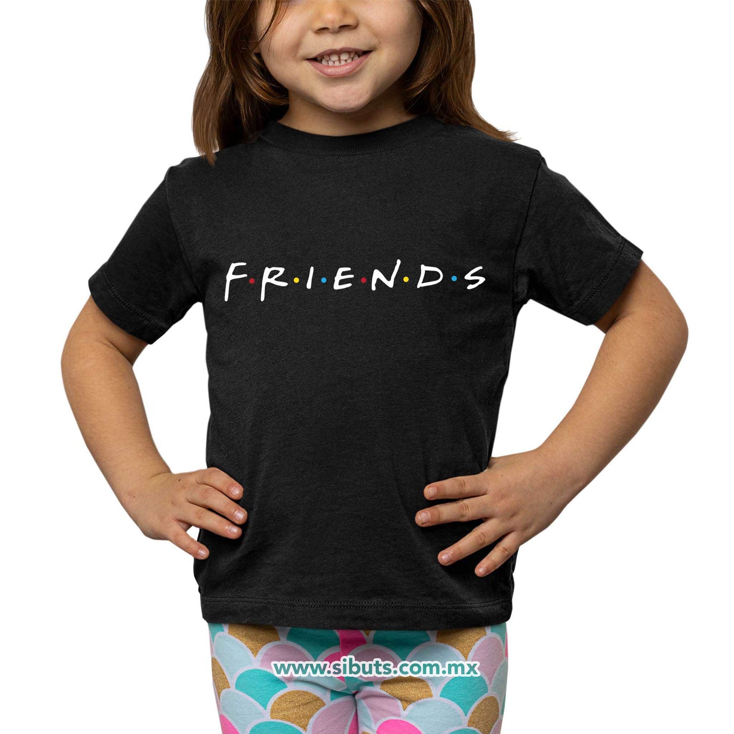 Playera Niña Serie Friends