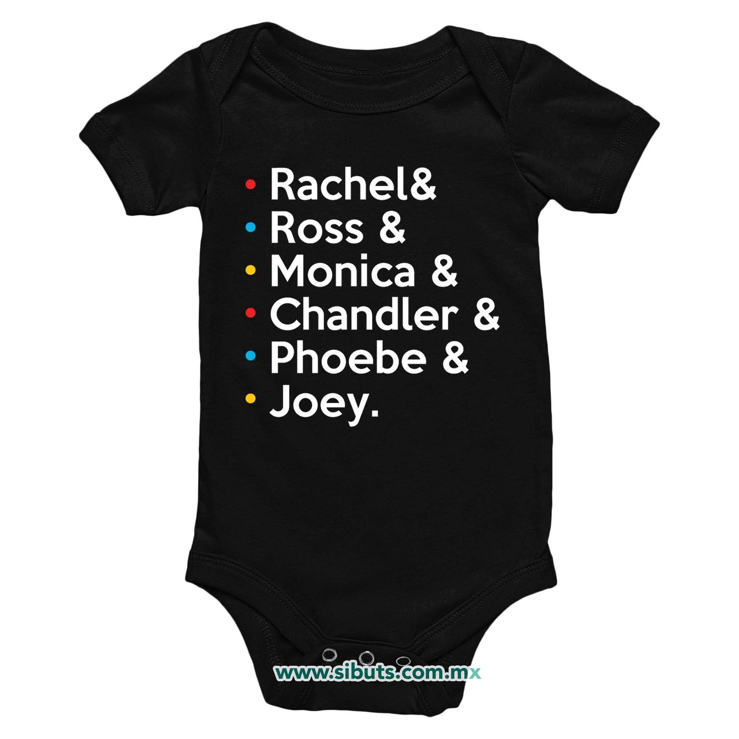 Pañalero Bebé Friends Joey Rachel Monica Phoebe Ross Chandler