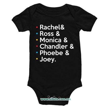 Pañalero Bebé Friends Joey Rachel Monica Phoebe Ross Chandler