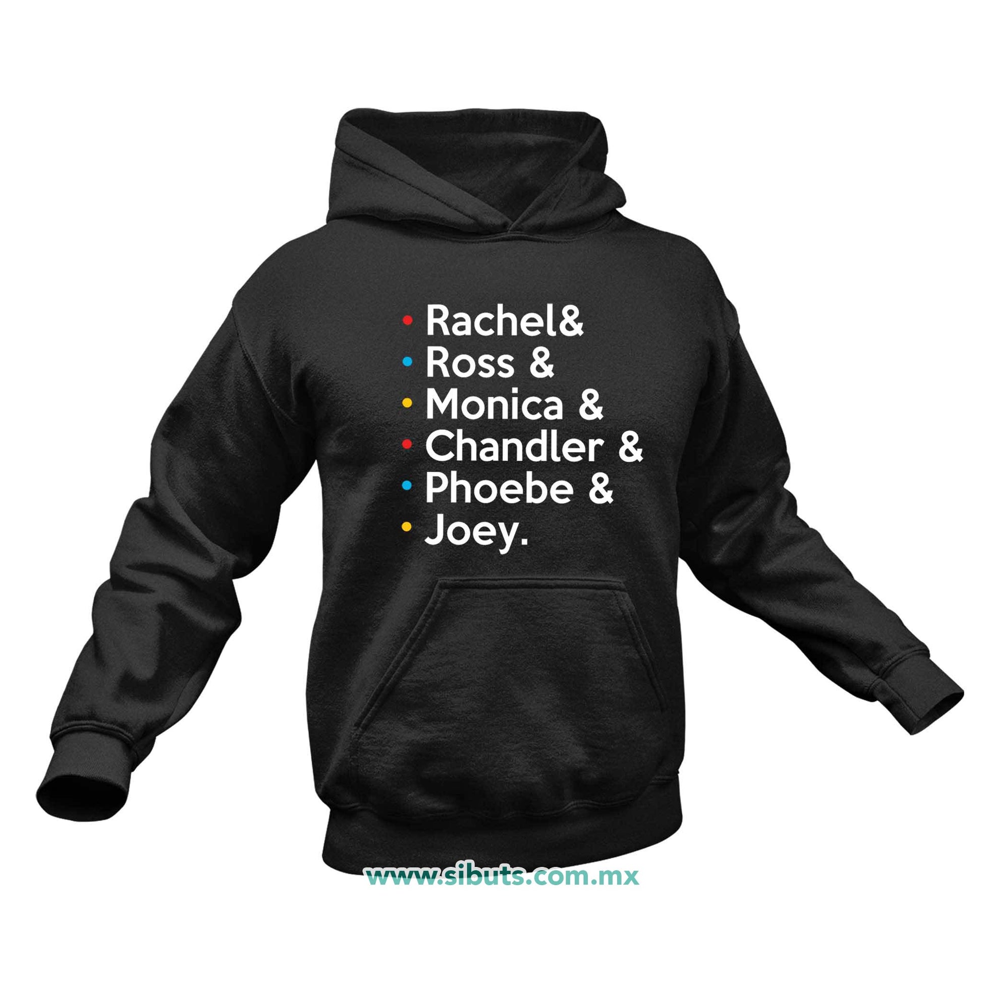 Sudadera Hombre Gorro Friends Joey Rachel Monica Phoebe Ross Chandler