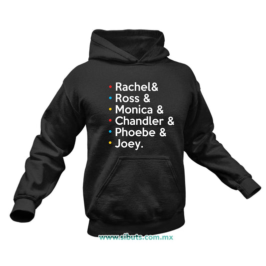 Sudadera Hombre Gorro Friends Joey Rachel Monica Phoebe Ross Chandler