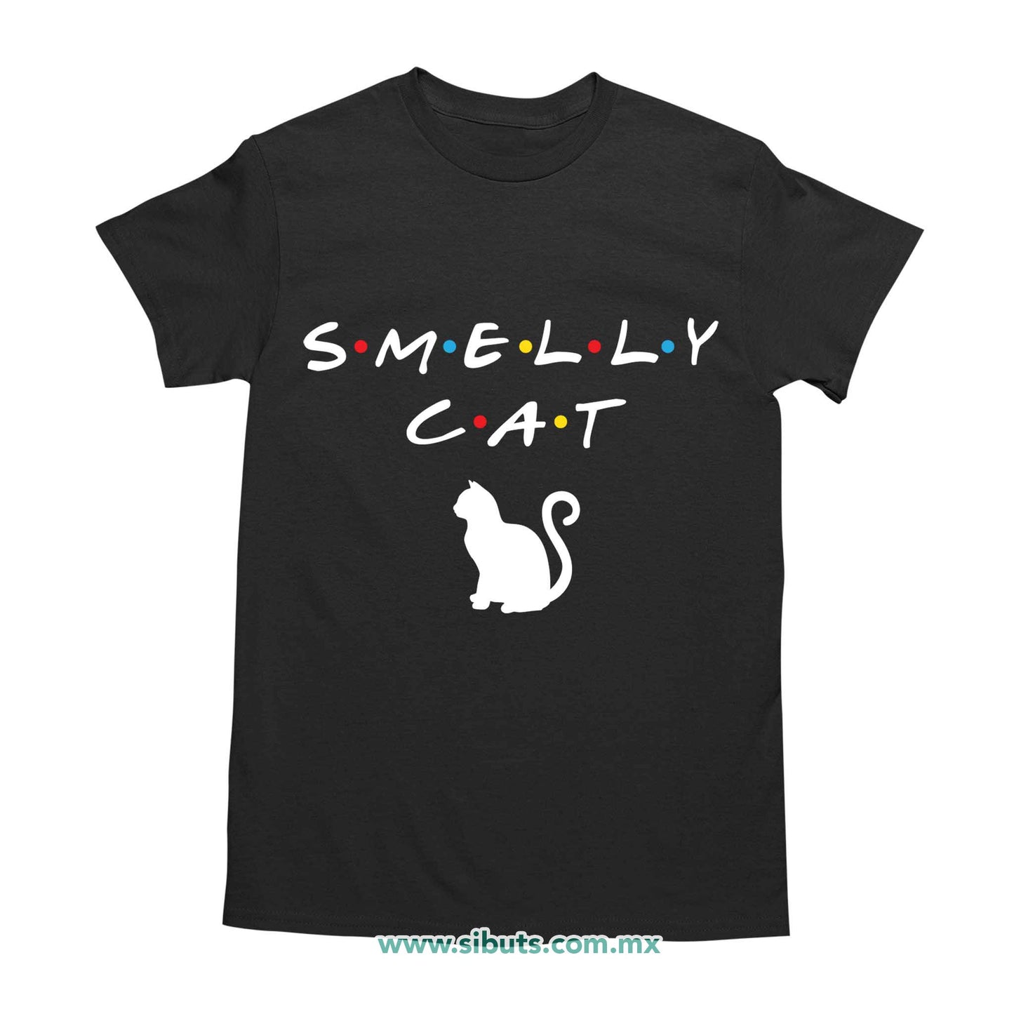 Playera Hombre Friends Smelly Cat