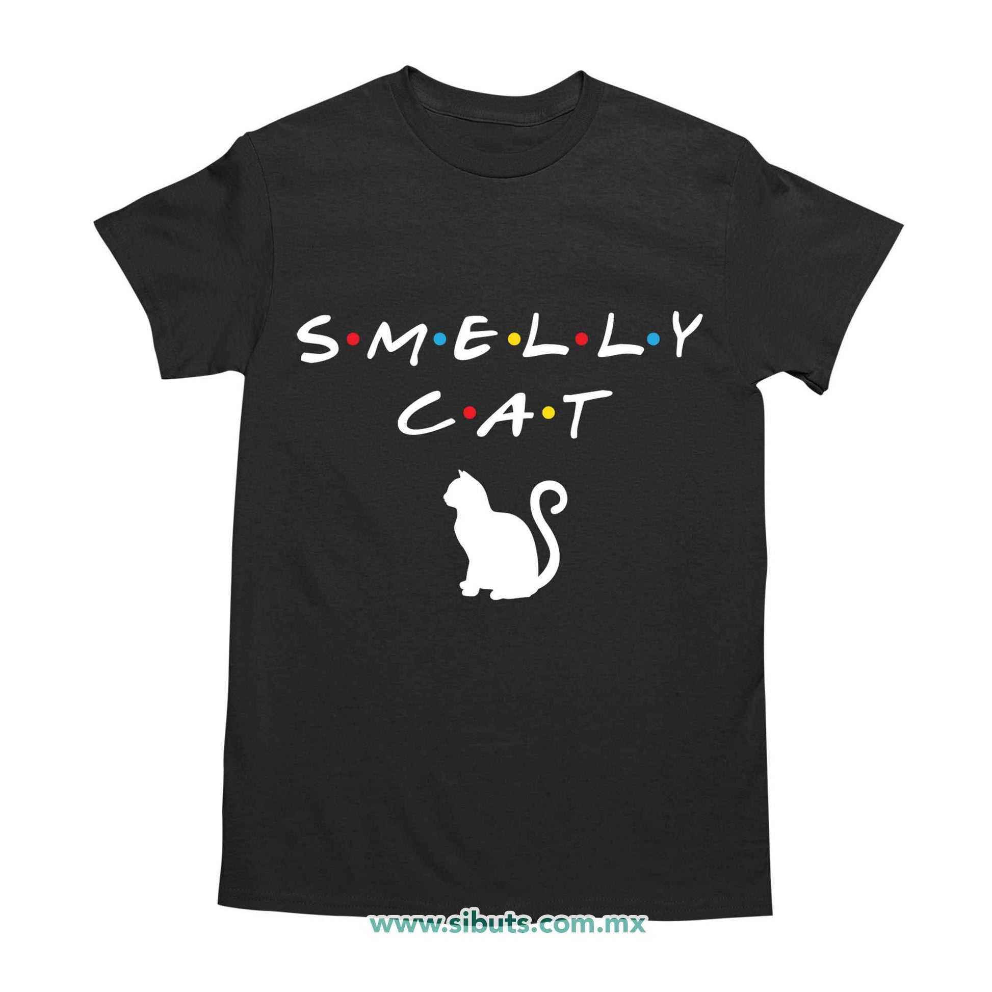 Playera Hombre Friends Smelly Cat