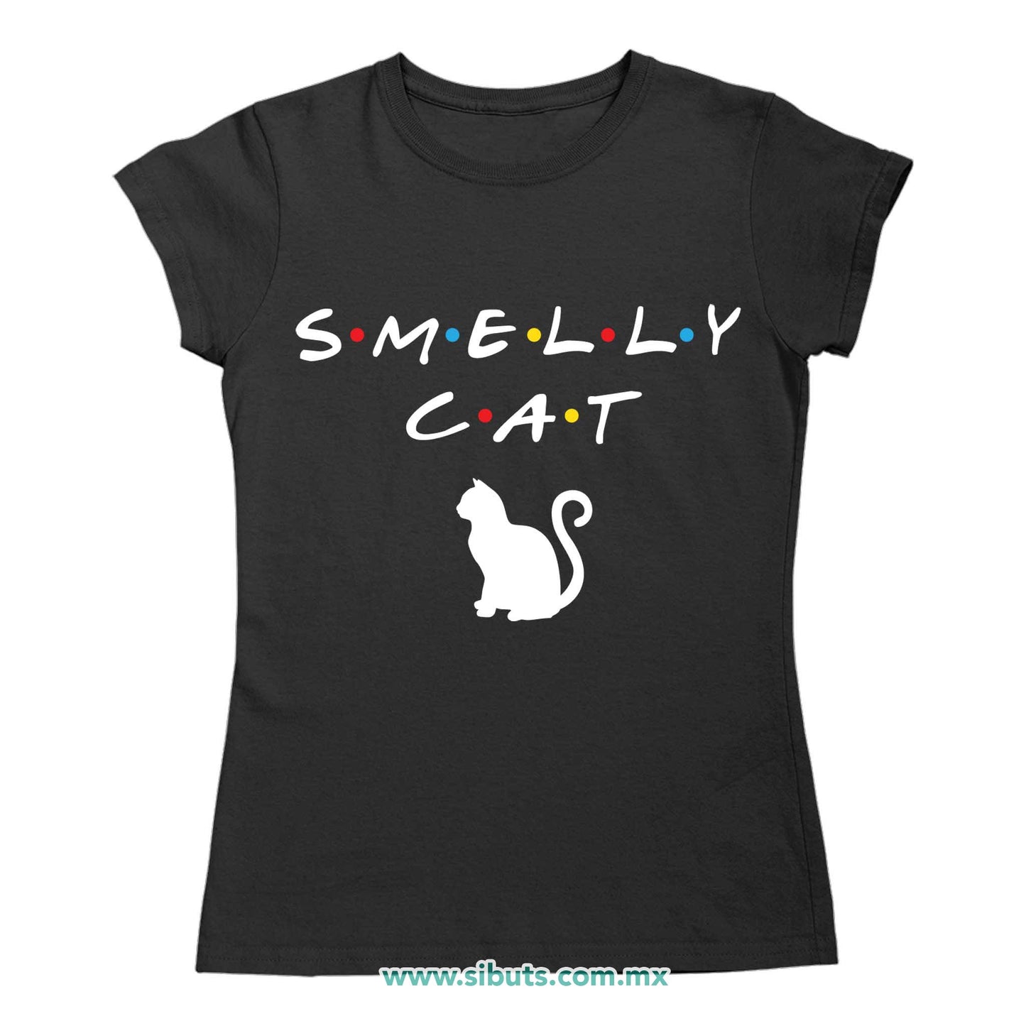 Playera Mujer Friends Smelly Cat