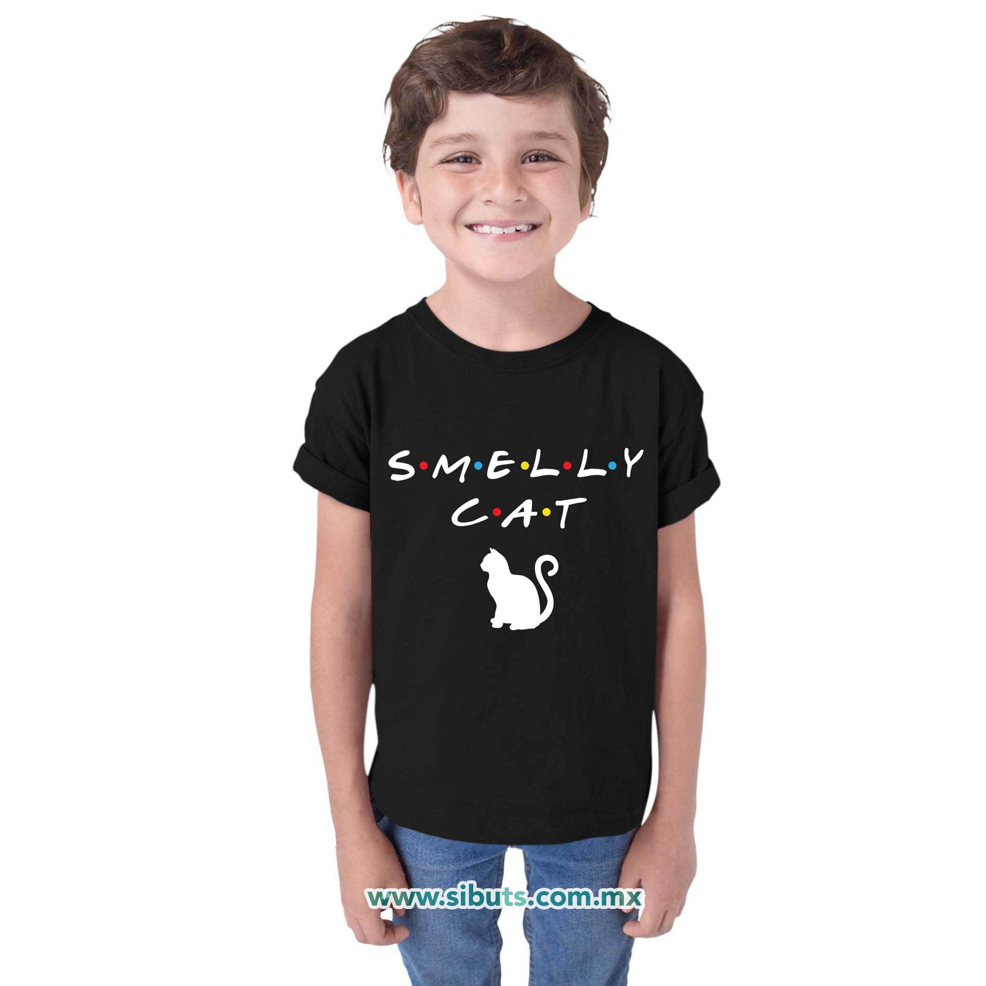 Playera Niña Friends Smelly Cat