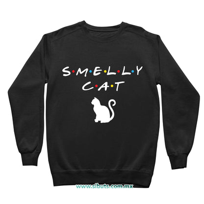 Sudadera Niña Cuello Redondo Friends Smelly Cat