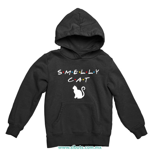 Sudadera Niña Gorro Friends Smelly Cat