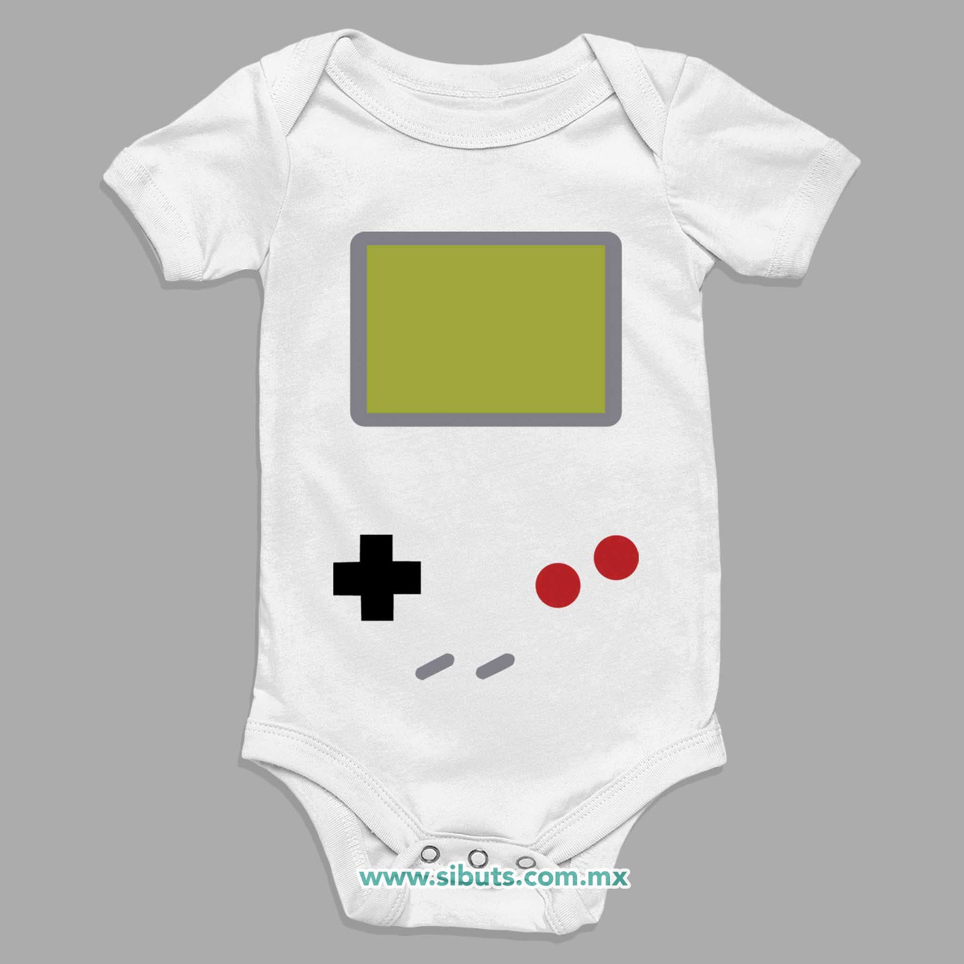 Pañalero Bebé Game Boy Retro