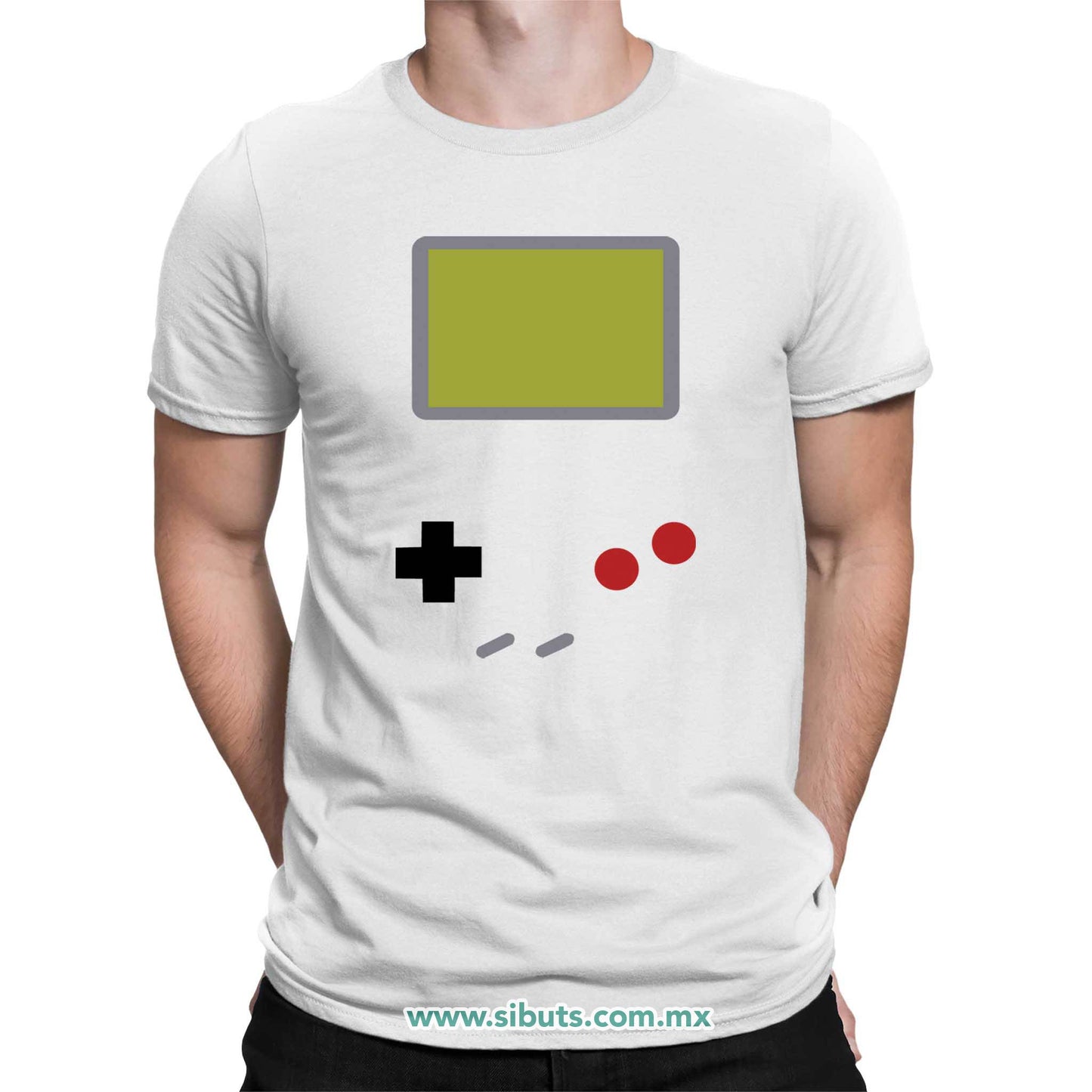 Playera Hombre Game Boy Retro