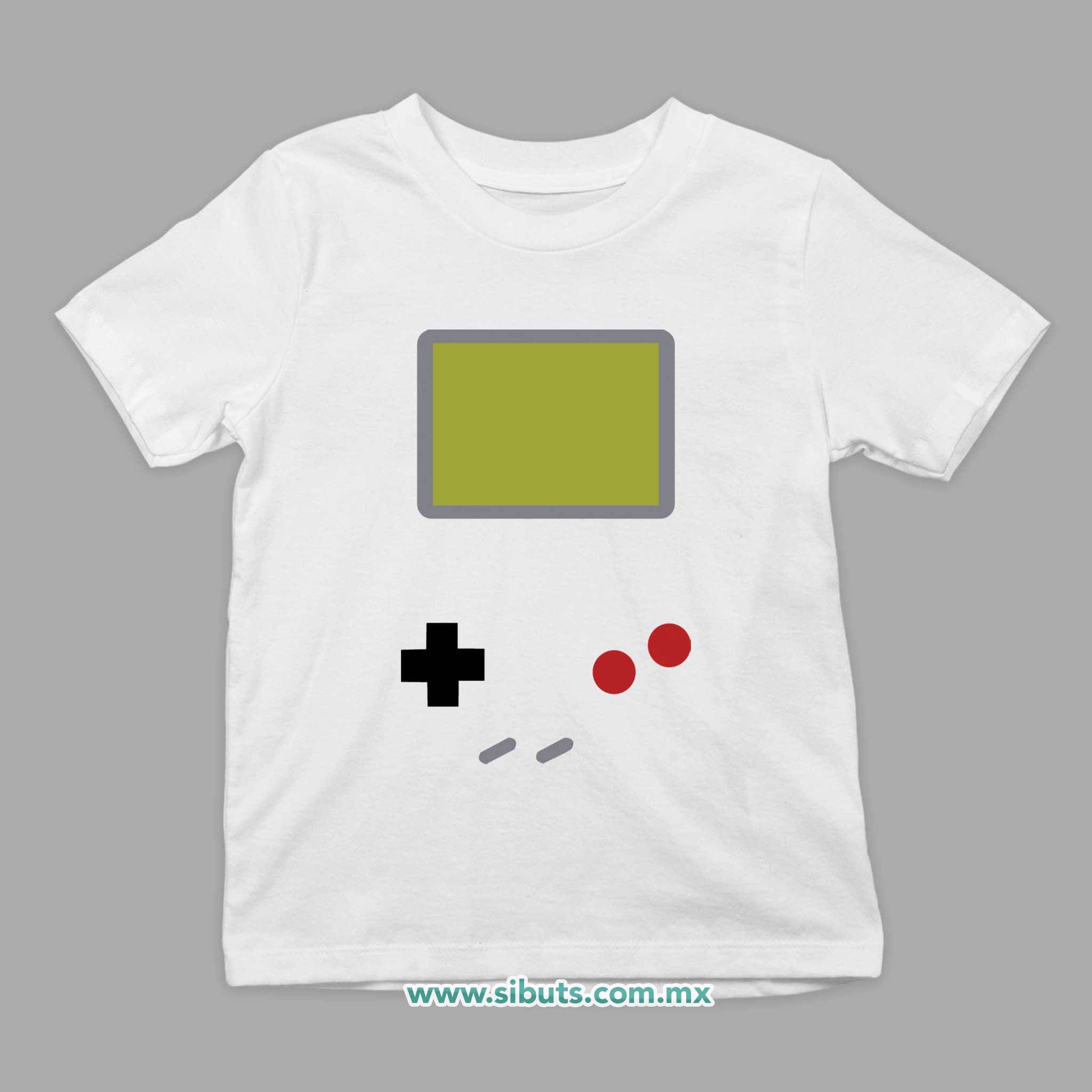 Playera Niño Game Boy Retro