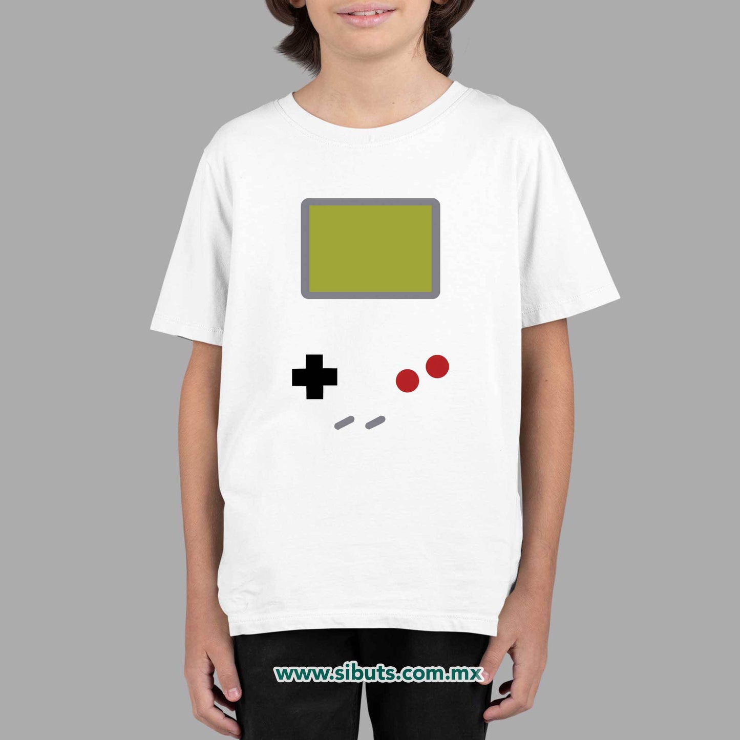 Playera Niño Game Boy Retro