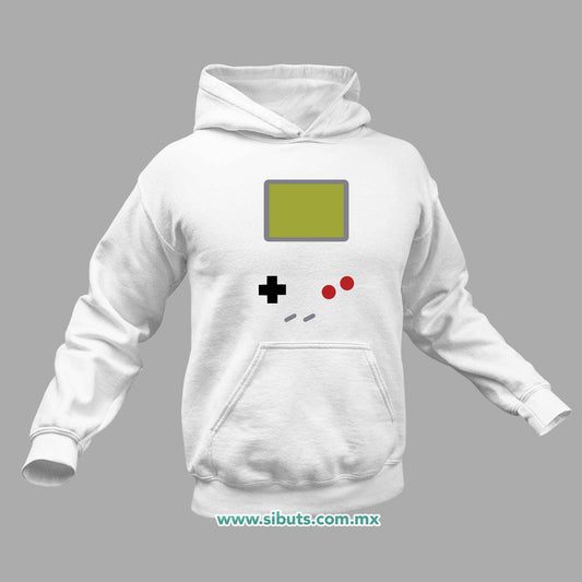 Sudadera Hombre Gorro Game Boy Retro