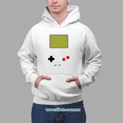 Sudadera Hombre Gorro Game Boy Retro