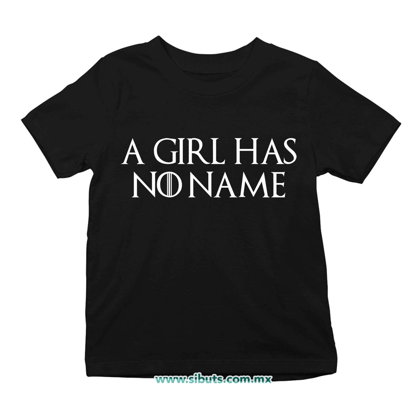 Playera Niño Game Of Thrones A Girl Has No Name