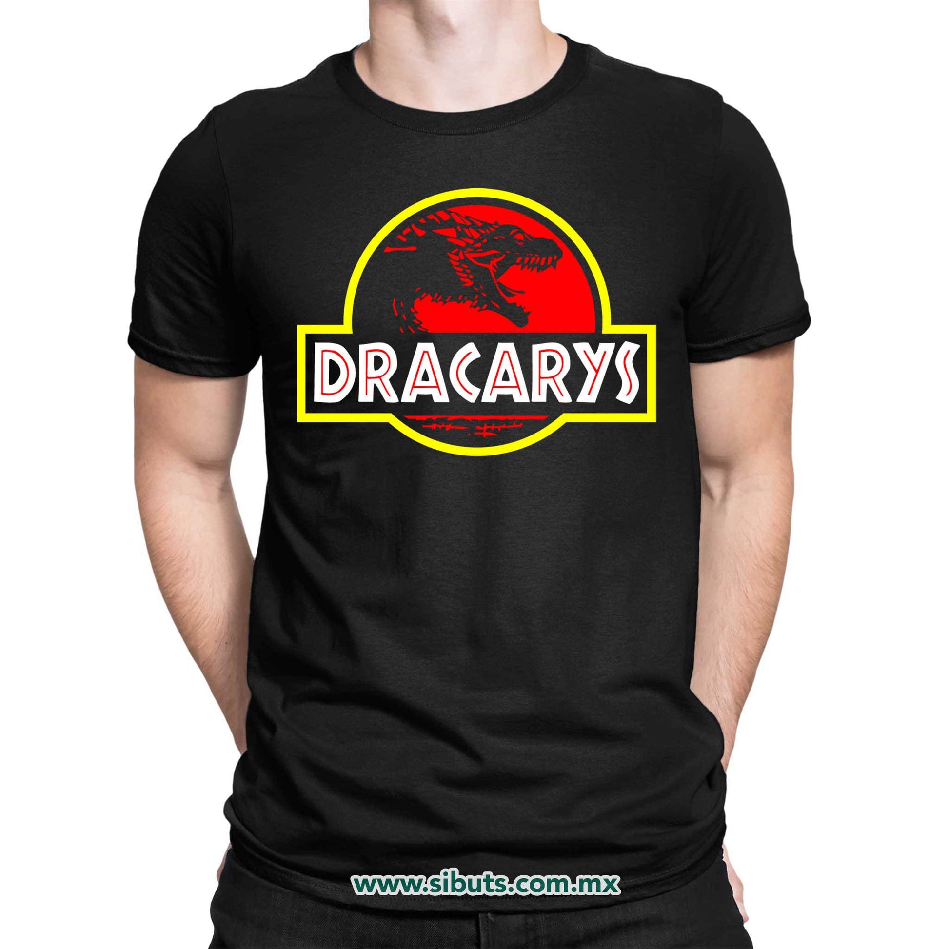 Playera Hombre Game Of Thrones Dracarys Jurassic Park