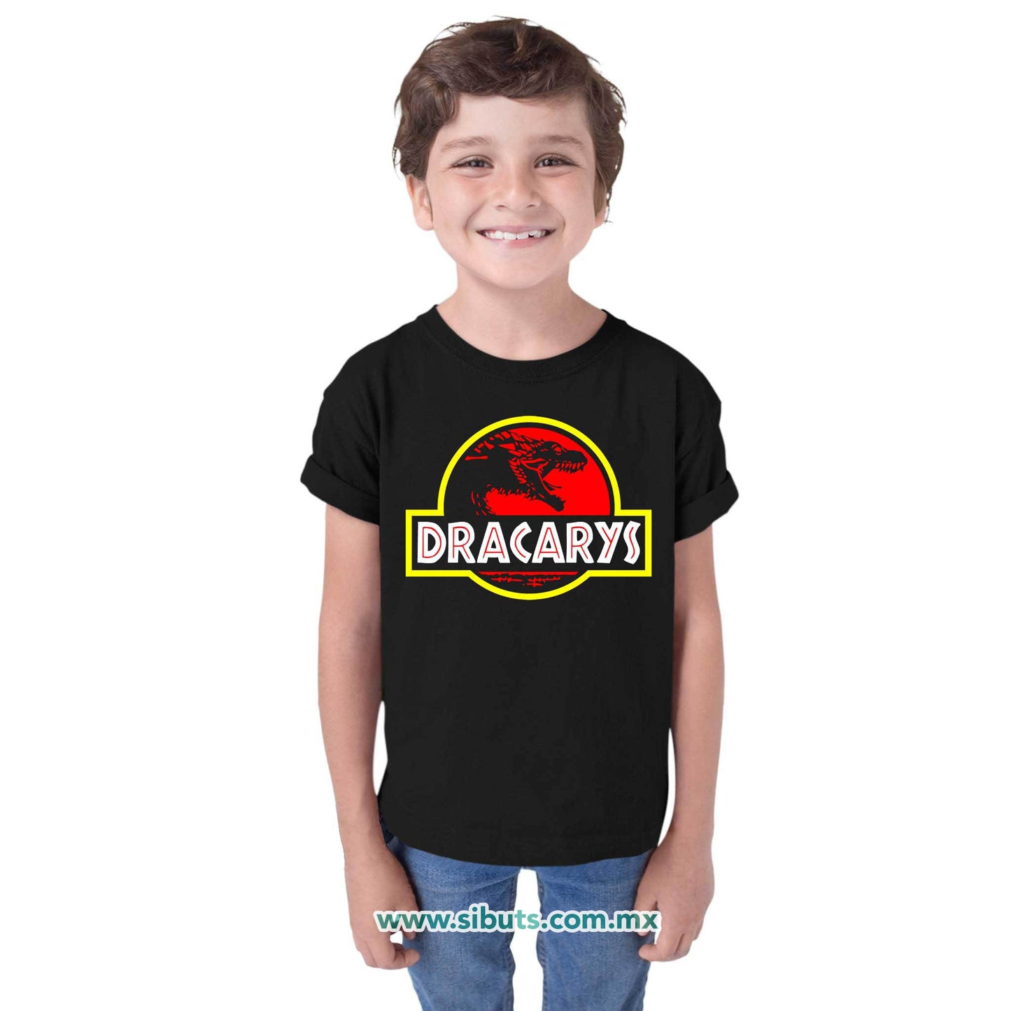 Playera Niña Game Of Thrones Dracarys Jurassic Park