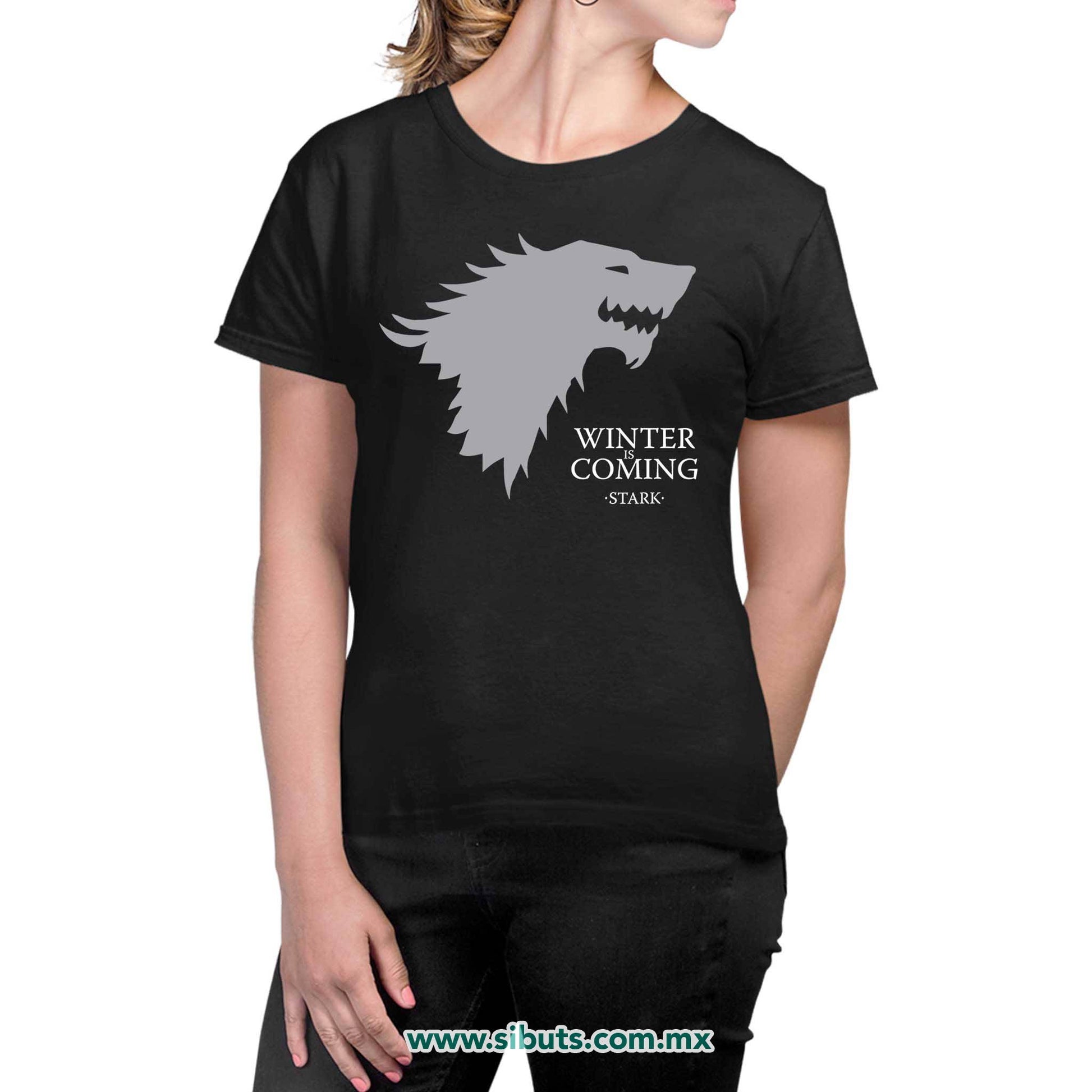 Playera Mujer Game Of Thrones Winter Is Coming Stark