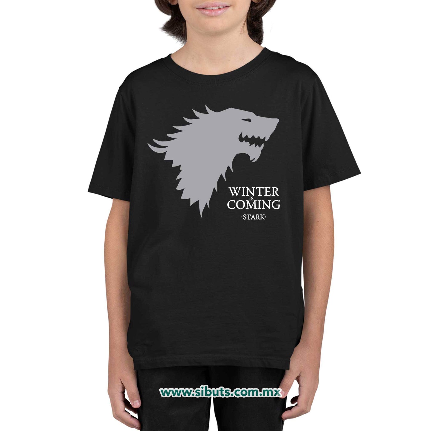 Playera Niño Game Of Thrones Winter Is Coming Stark