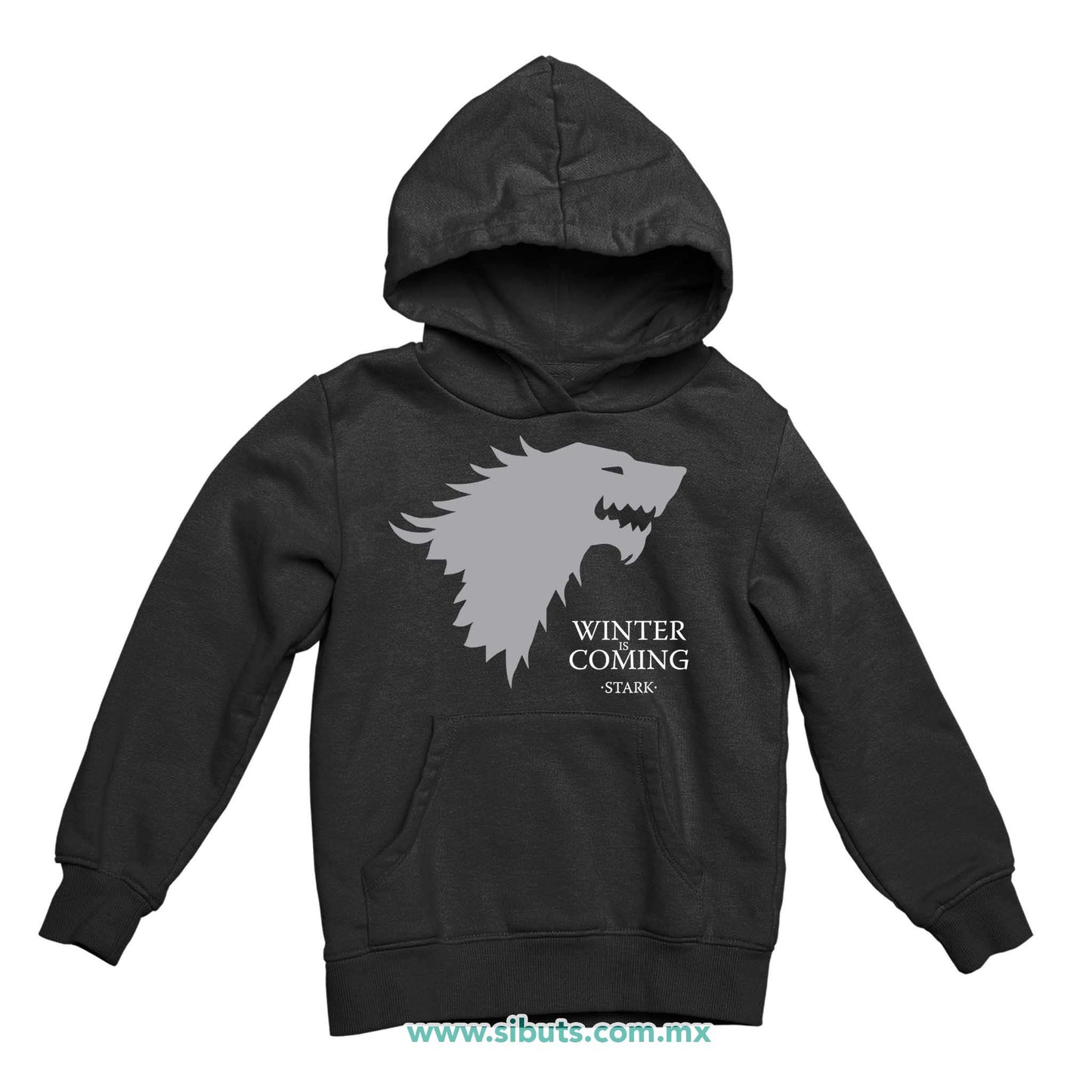Sudadera Niño Gorro Game Of Thrones Winter Is Coming Stark
