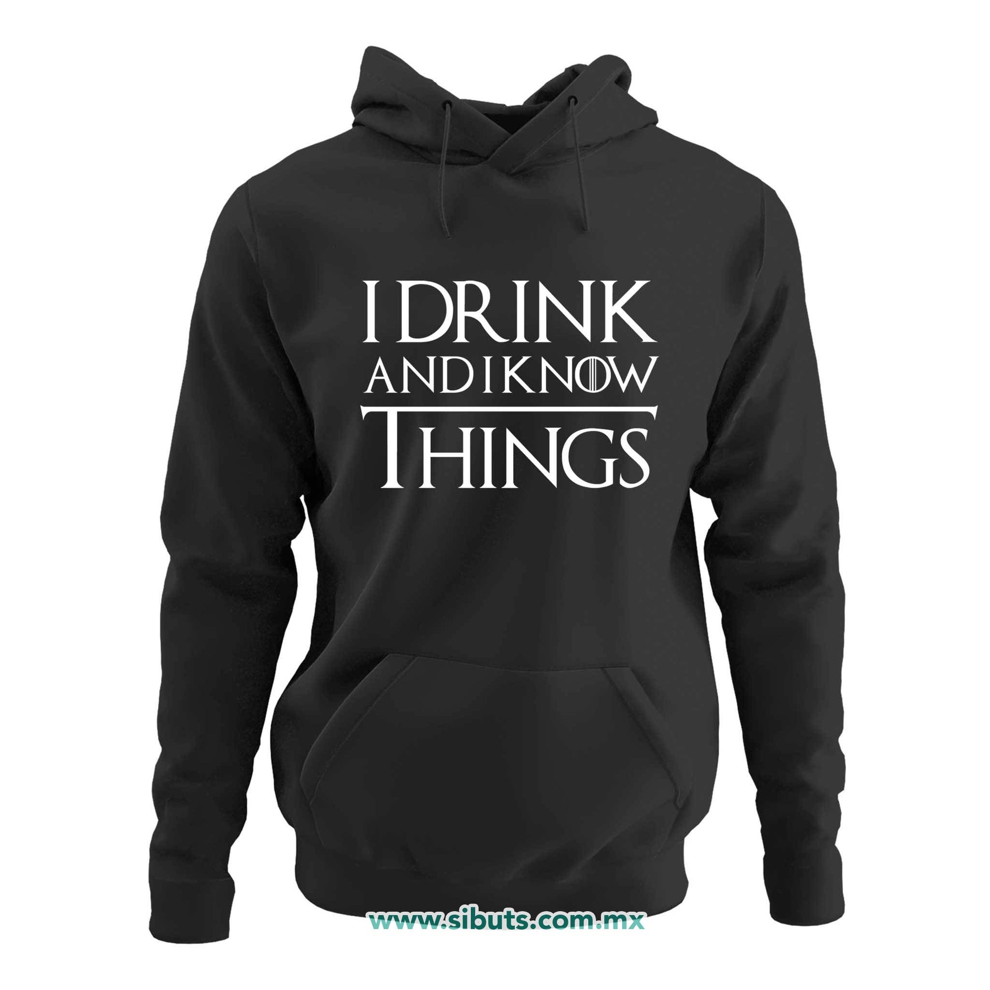 Sudadera Mujer Gorro Game Of Thrones I Drink And Know Things