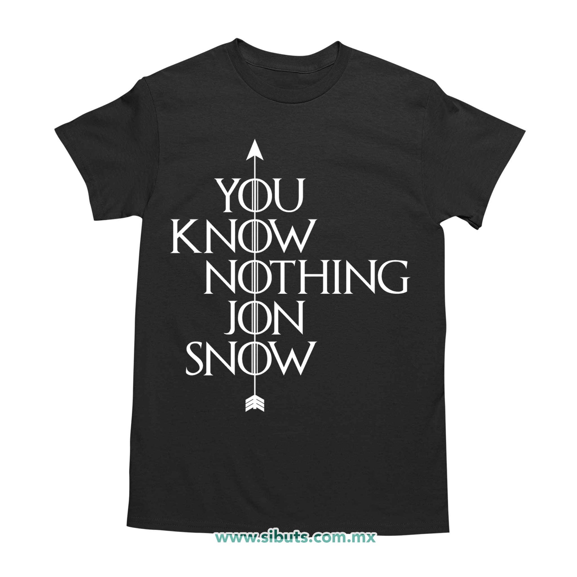 Playera Hombre Game Of Thrones You Know Nothing Jon Snow