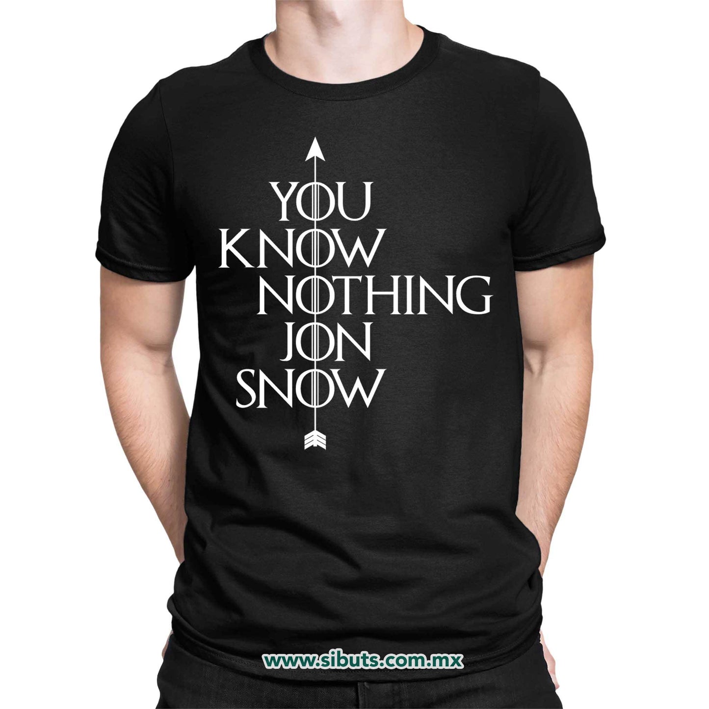 Playera Hombre Game Of Thrones You Know Nothing Jon Snow