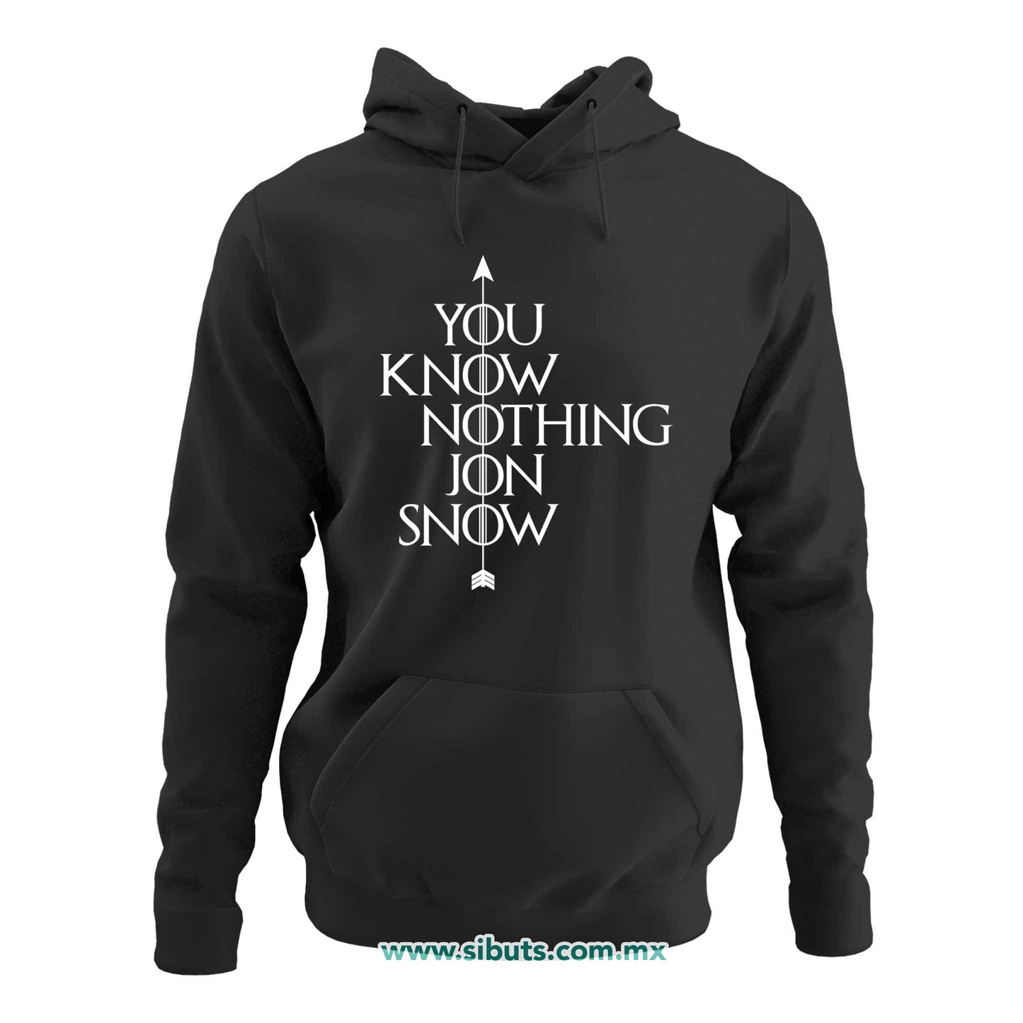 Sudadera Mujer Gorro Game Of Thrones You Know Nothing Jon Snow