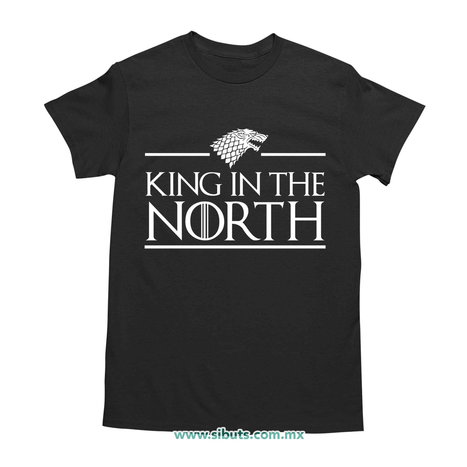 Playera Hombre Game Of Thrones King In The North