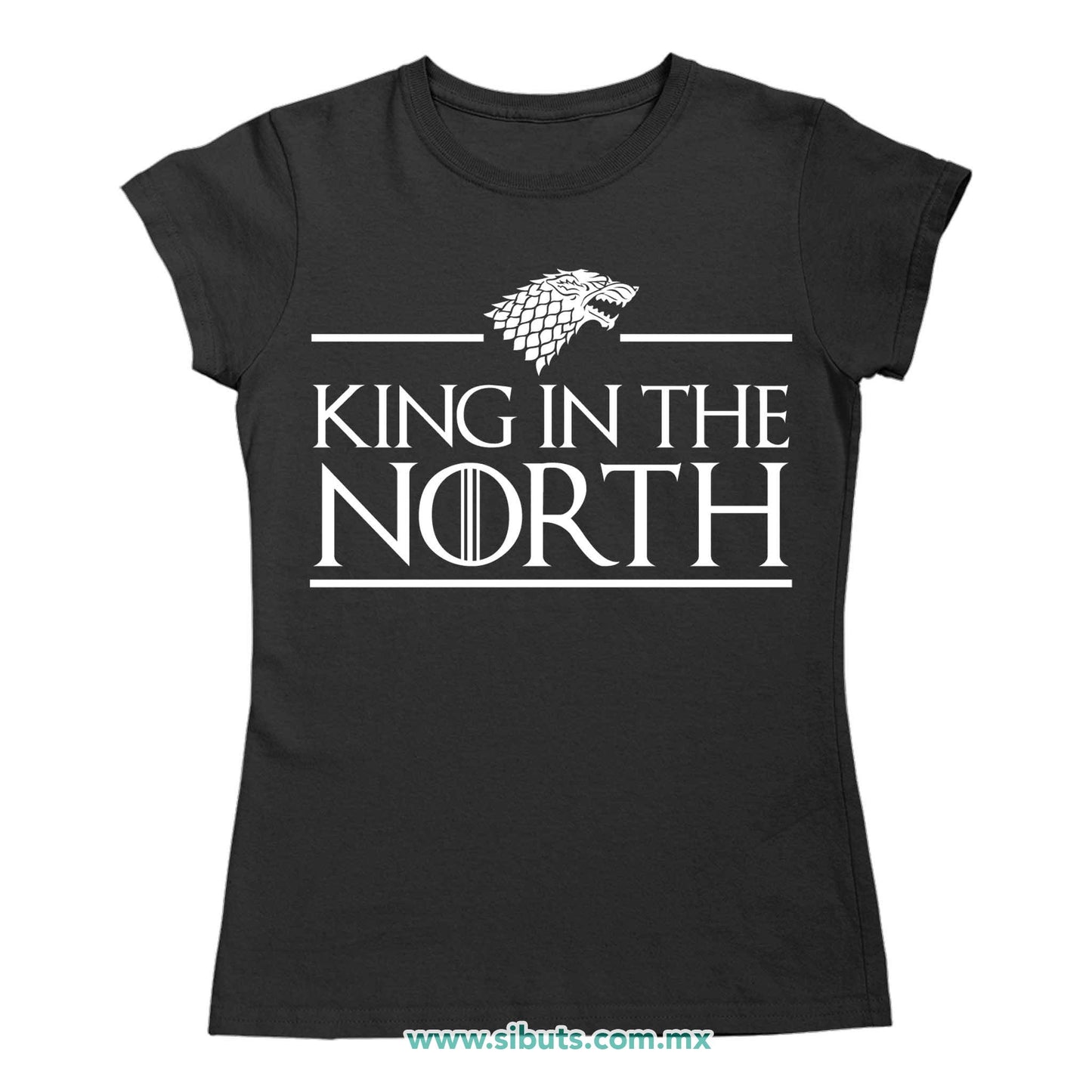 Playera Mujer Game Of Thrones King In The North