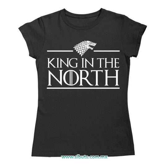 Playera Mujer Game Of Thrones King In The North