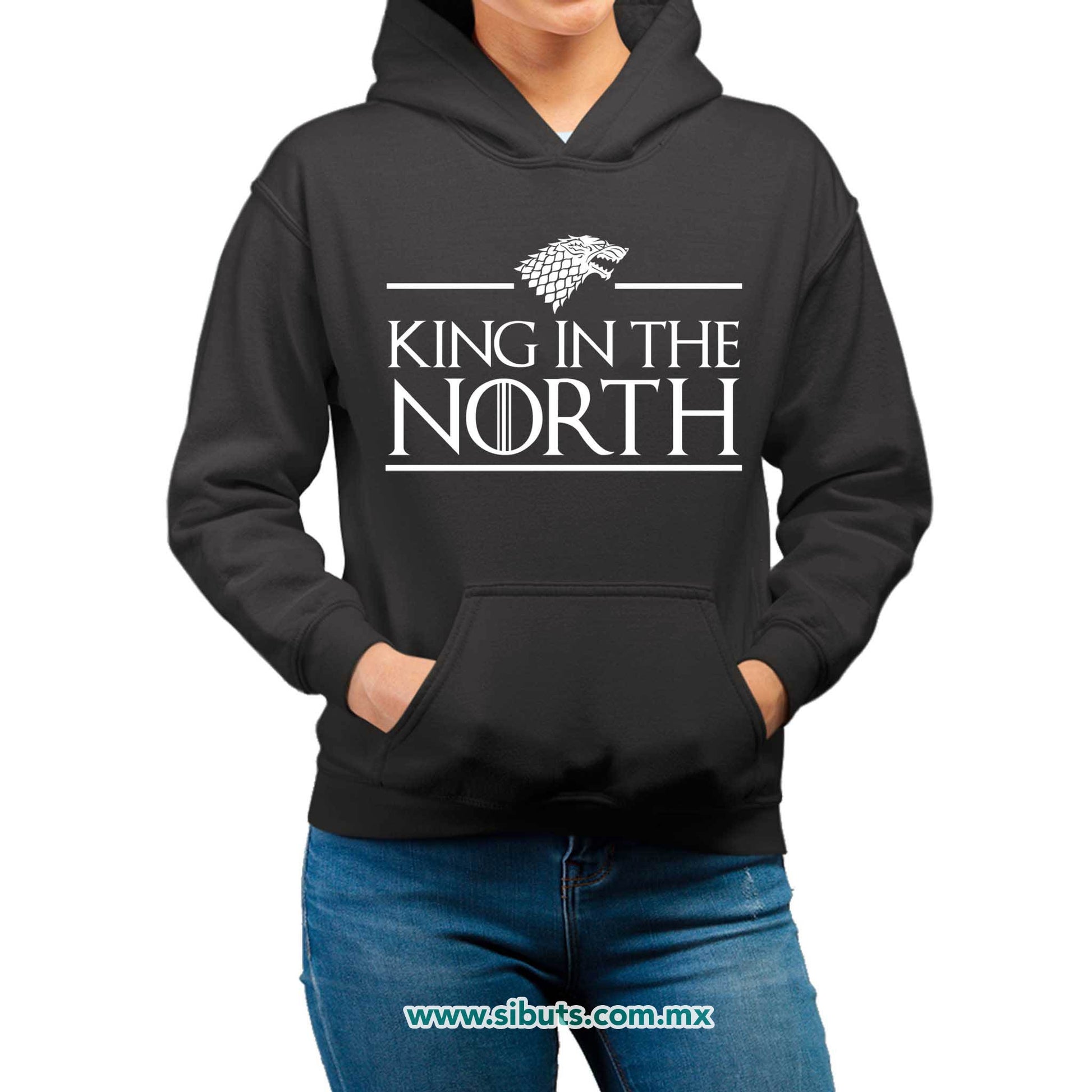 Sudadera Mujer Gorro Game Of Thrones King In The North