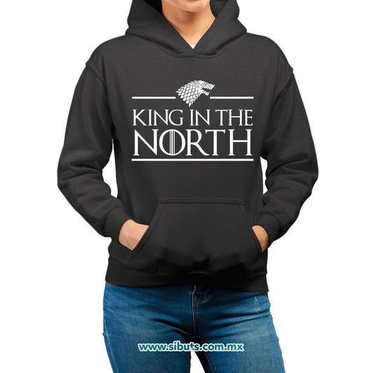 Sudadera Mujer Gorro Game Of Thrones King In The North