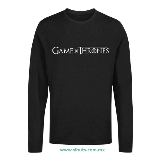 Playera Hombre Manga Larga Game Of Thrones