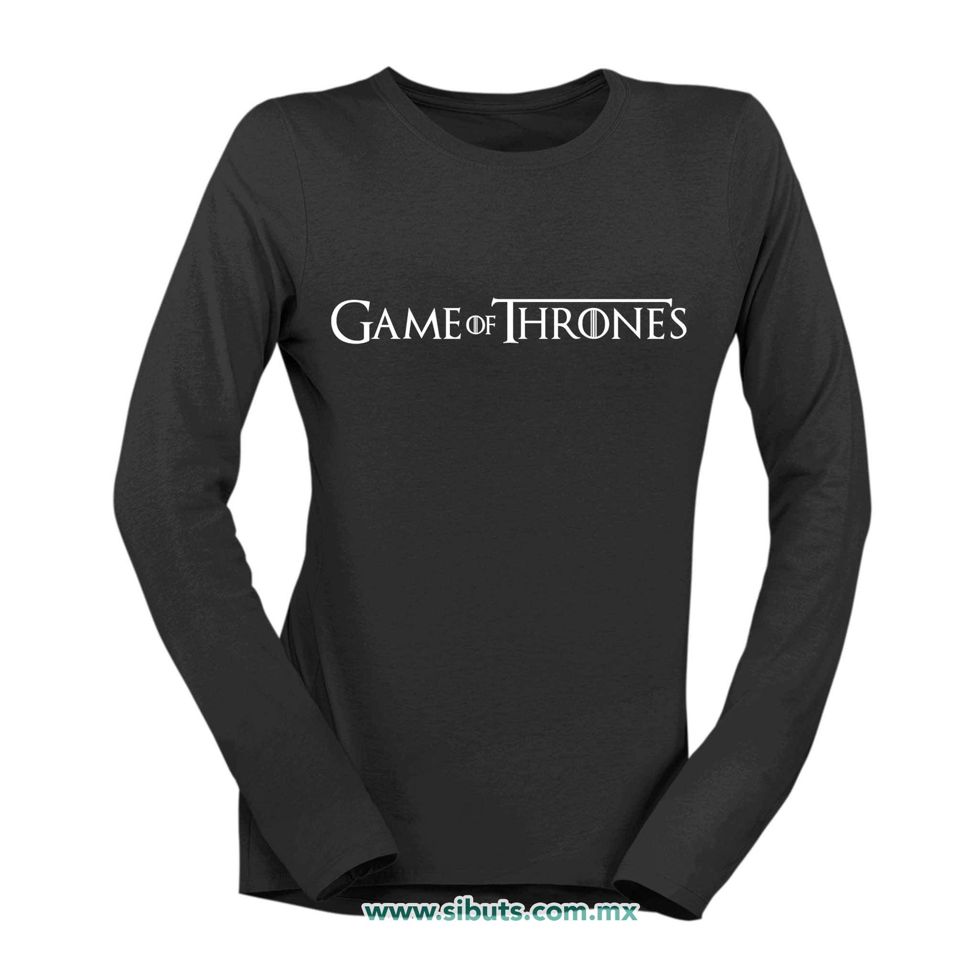 Playera Mujer Manga Larga Game Of Thrones