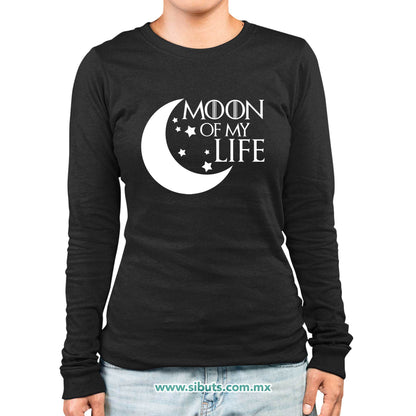Playera Mujer Manga Larga Game Of Thrones Moon Of My Life