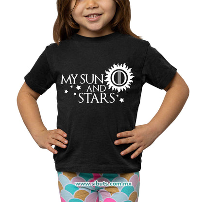 Playera Niña Game Of Thrones My Sun And Stars