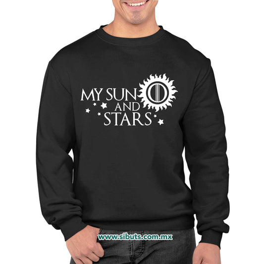 Sudadera Hombre Cuello Redondo Game Of Thrones My Sun And Stars